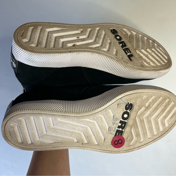 Sorel Out N About Slip-On Women's Wedge - Size 8 Black - Picture 7 of 10